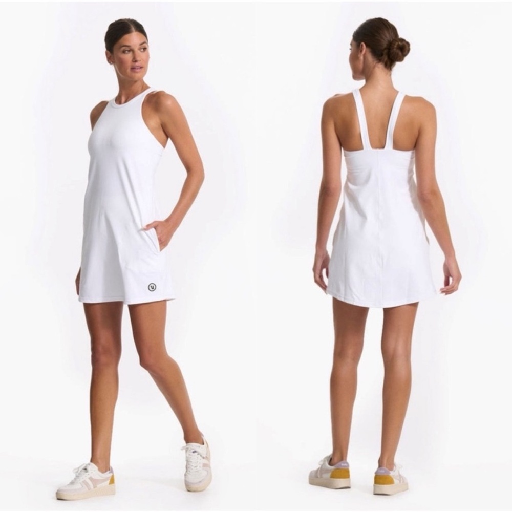 VUORI Volley Dress White | L
